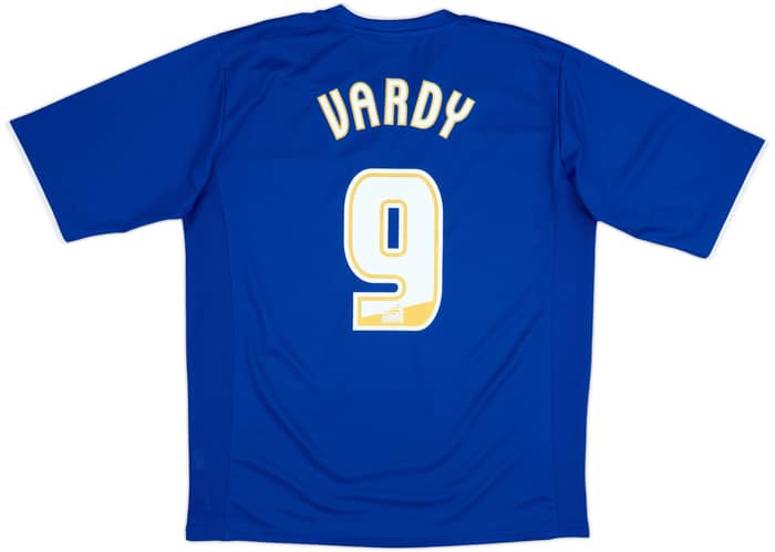2012-13 Leicester Home Shirt Vardy #9 - 8/10 - (XL)