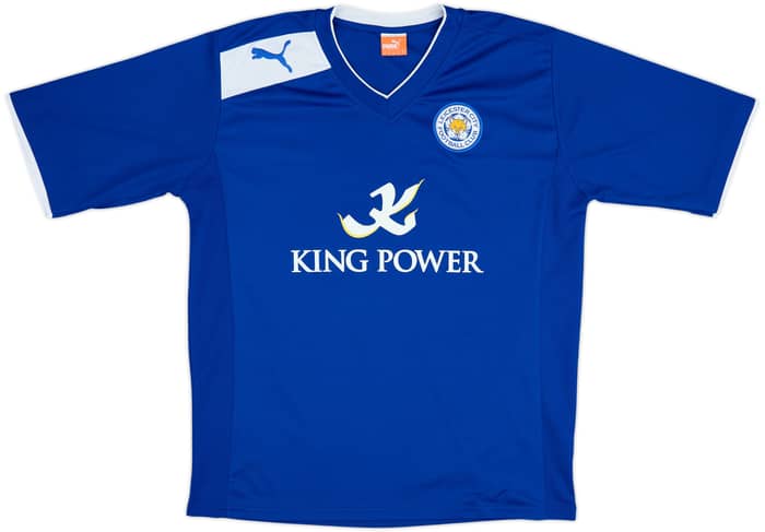 2012-13 Leicester Home Shirt Vardy #9 - 8/10 - (XL)
