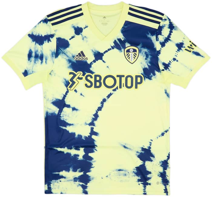 2022-23 Leeds Away Shirt Aaronson #7 - 9/10 - (M)