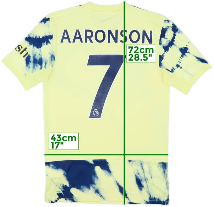2022-23 Leeds Away Shirt Aaronson #7 - 6/10 - (XS)