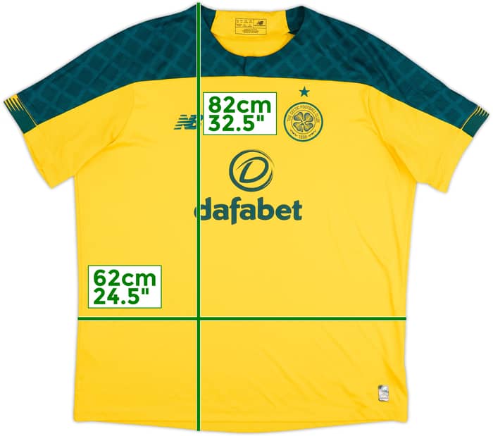 2019-20 Celtic Away Shirt - 10/10 - (XXL)