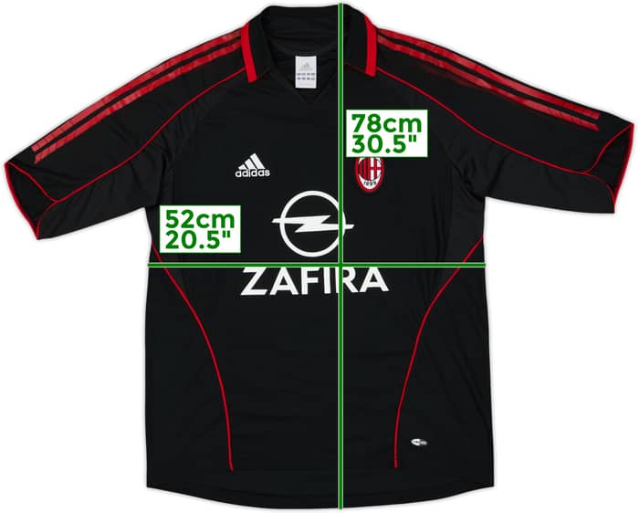 2005-06 AC Milan Third Shirt - 5/10 - (M)