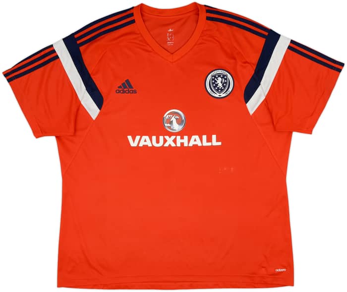 2014-15 Scotland adidas Training Shirt - 7/10 - (XXL)