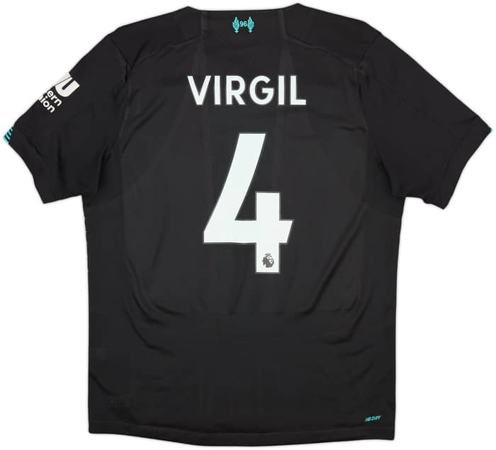 2019-20 Liverpool Tercera Camiseta Virgil #4 - 9/10 - (M)