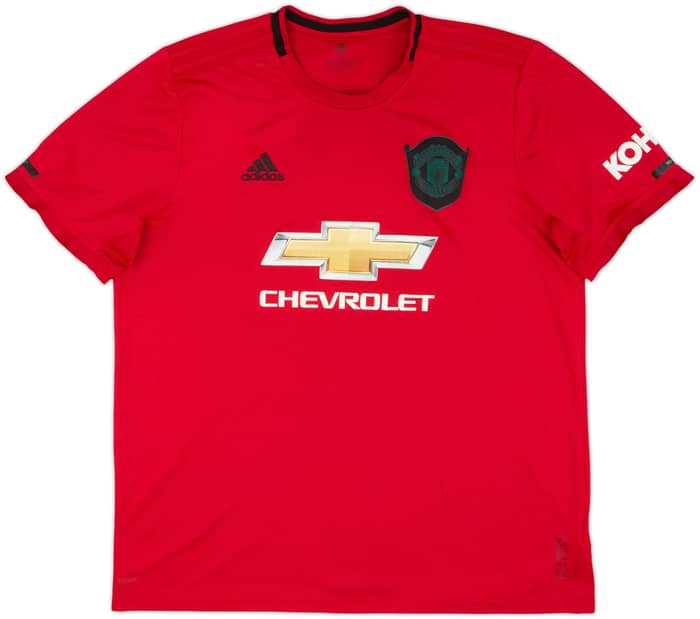 2019-20 Manchester United Home Shirt Pogba #6 - 5/10 - (XL)