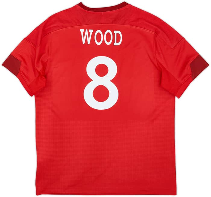 2017-18 Wales Rugby Home Shirt Wood #8 - 8/10 - (L)