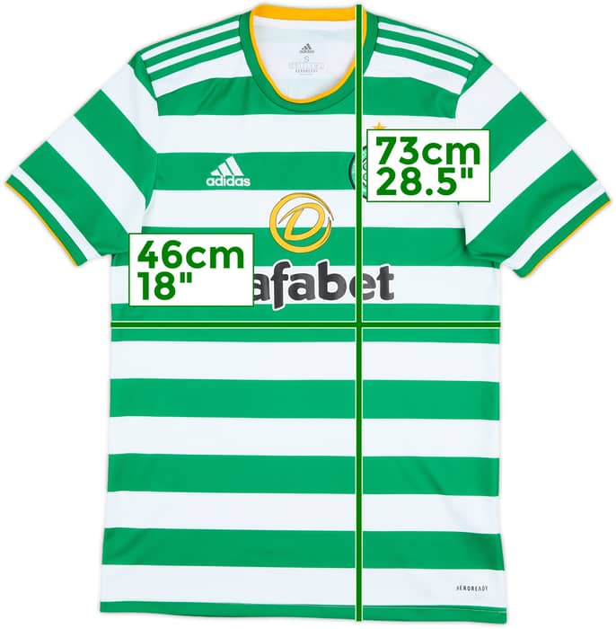 2020-21 Celtic Home Shirt - 8/10 - (S)
