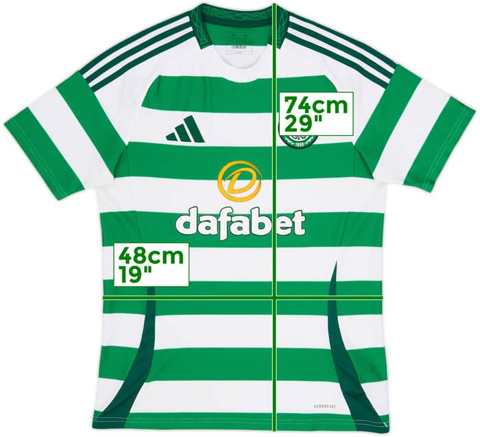 2024-25 Celtic Home Shirt - 10/10 - (M)