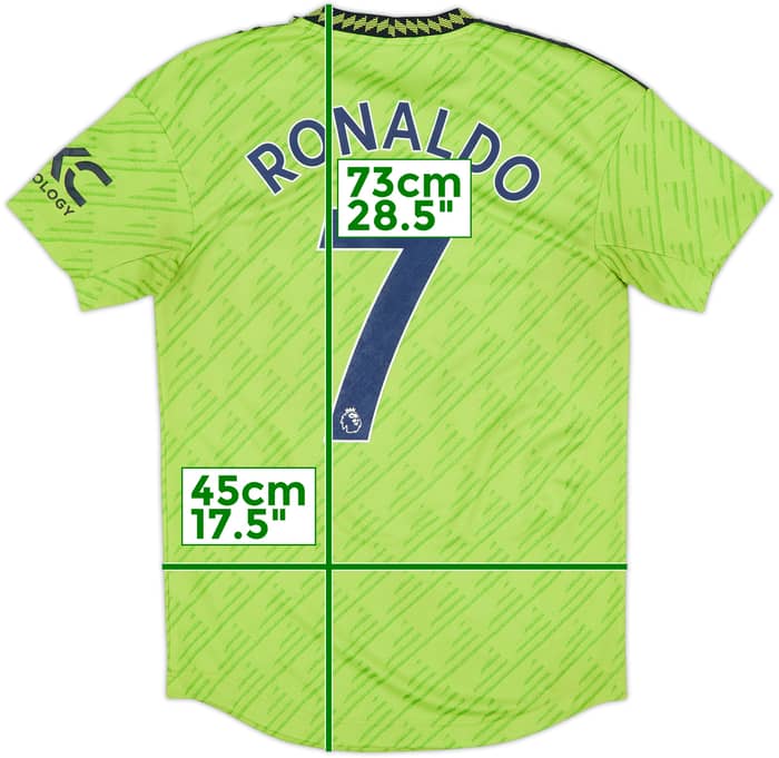 2022-23 Manchester United Authentic Third Shirt Ronaldo #7 - 5/10 - (S)