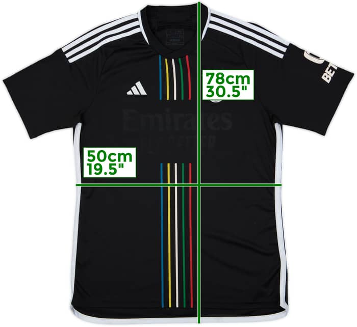 2023-24 Benfica Away Shirt - 4/10 - (L)