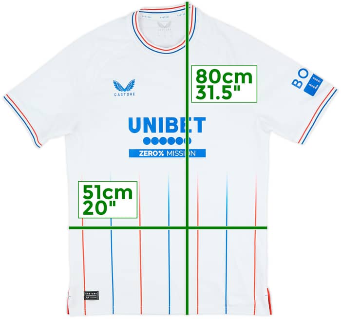 2023-24 Rangers Away Shirt - 5/10 - (M)