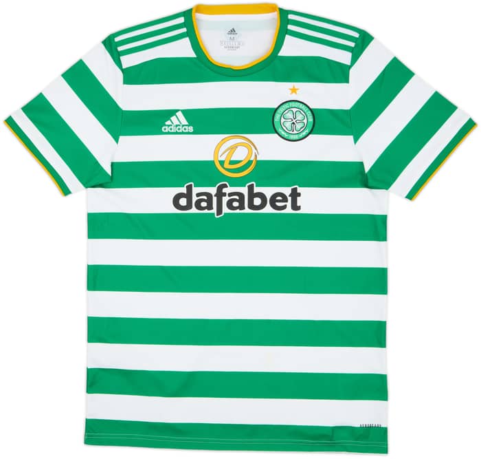 2020-21 Celtic Home Shirt Brown #8 - 10/10 - (M)