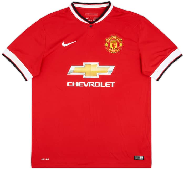 2014-15 Manchester United Home Shirt Di Maria #7 - 7/10 - (L)