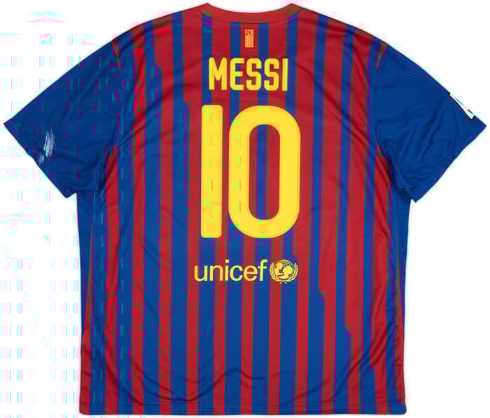2011-12 Barcelona Home Shirt Messi #10 - 5/10 - (XXL)
