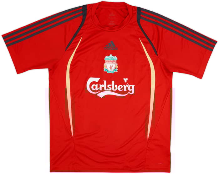 2009-10 Liverpool adidas Training Shirt - 8/10 - (L)