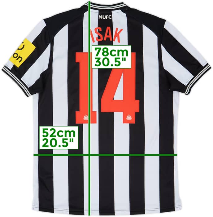 2023-24 Newcastle Home Shirt Isak #14 - 5/10 - (L)