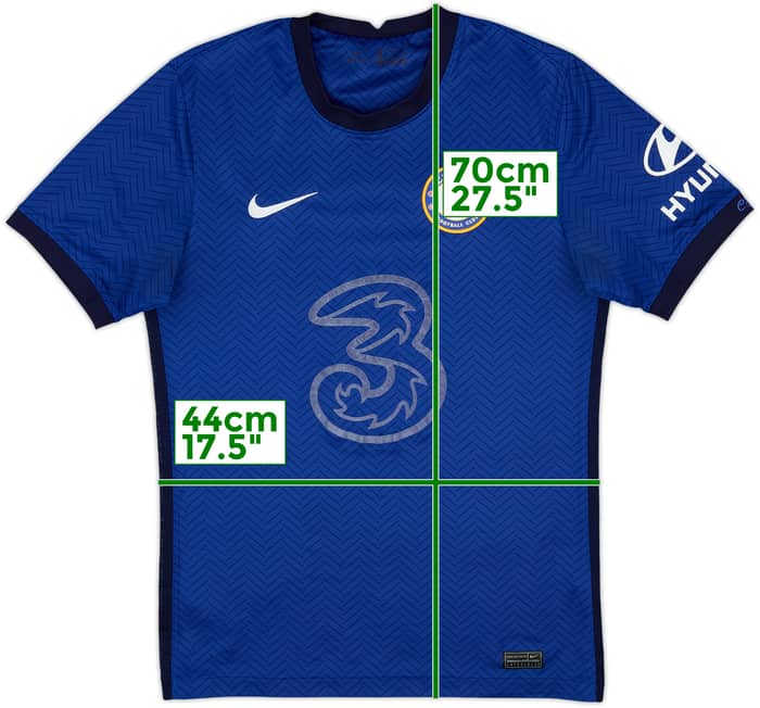2020-21 Chelsea Home Shirt - 4/10 - (S)