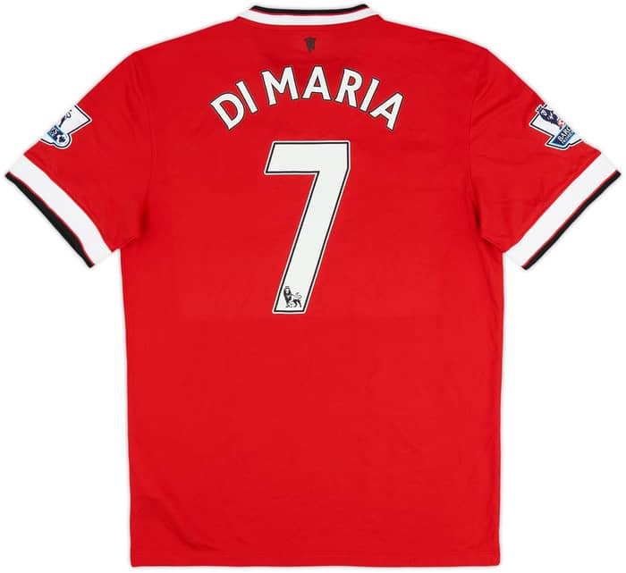 2014-15 Manchester United Home Shirt Di Maria #7 - 10/10 - (M)