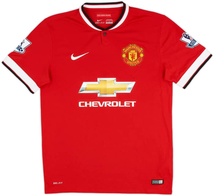 2014-15 Manchester United Home Shirt Di Maria #7 - 10/10 - (M)
