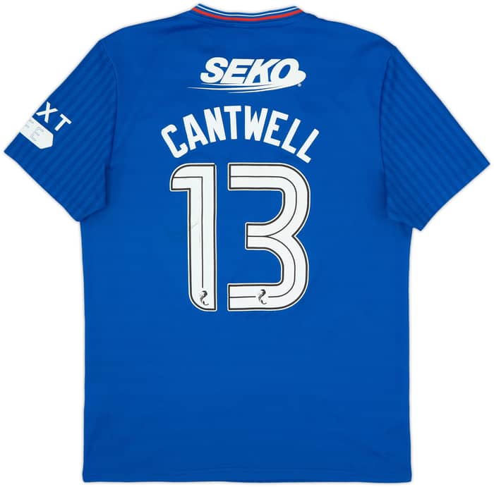 2023-24 Rangers Home Shirt Cantwell #13 - 6/10 - (M)