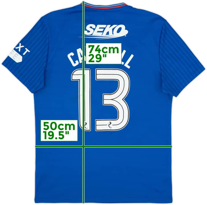 2023-24 Rangers Home Shirt Cantwell #13 - 6/10 - (M)