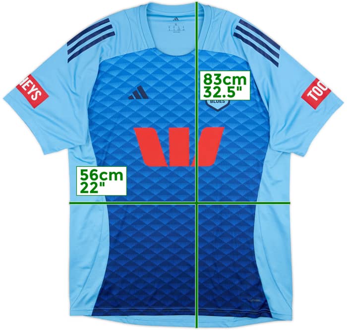 2024-25 New South Wales Blues adidas Training Shirt - 8/10 - (XL)