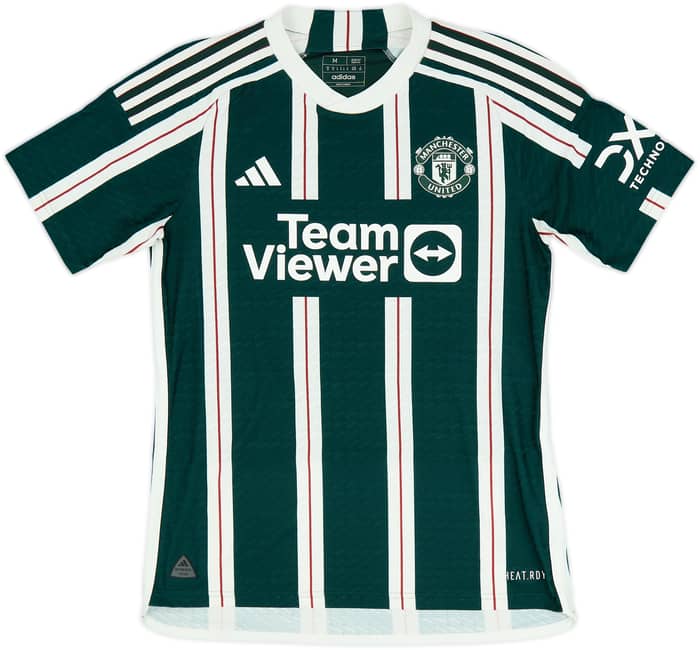 Camiseta de visitante auténtica del Manchester United 2023-24 B.Fernandes #8 - 8/10 - (M)
