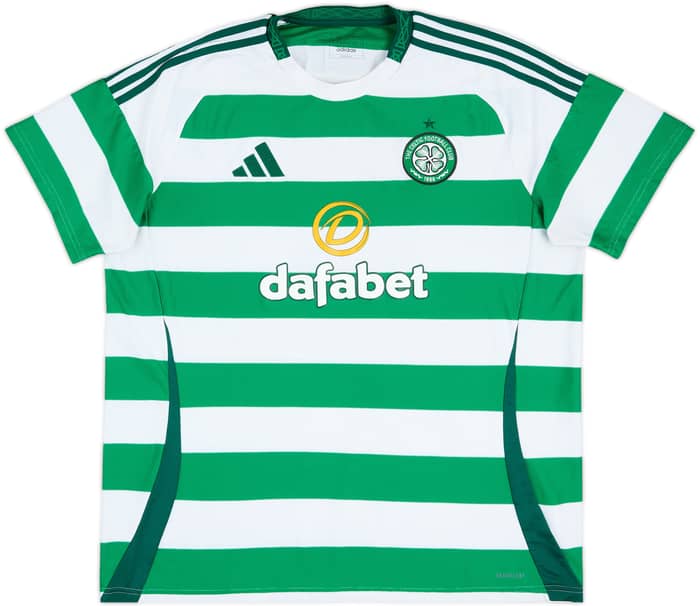2024-25 Celtic Home Shirt - 8/10 - (XXL)