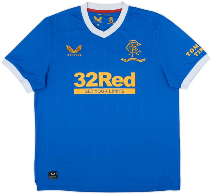 2021-22 Rangers Home Shirt - 7/10 - (XL)