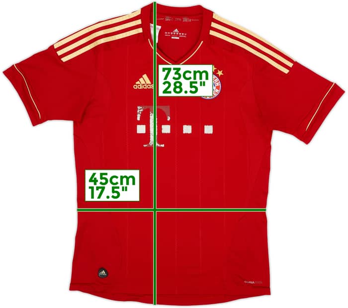 2011-13 Bayern Munich Home Shirt - 4/10 - (L.Boys)