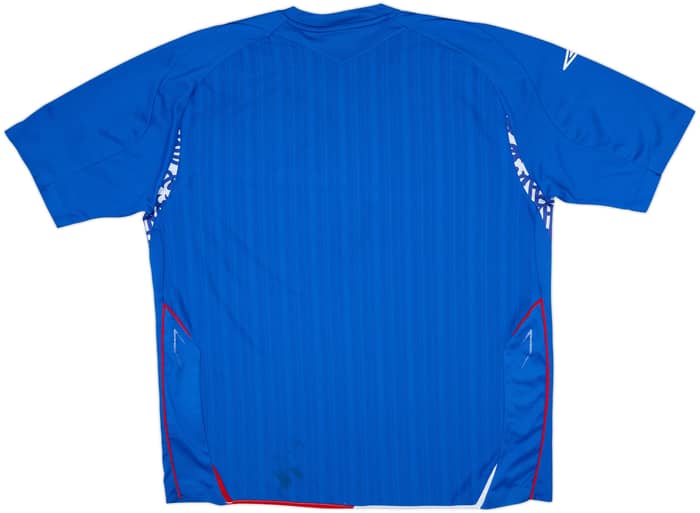 2007-08 Rangers Home Shirt - 5/10 - (XXL)