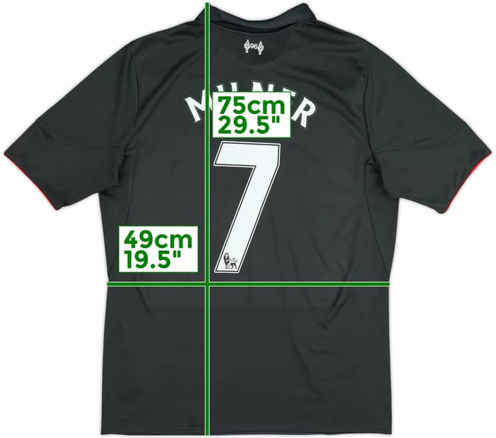 2015-16 Liverpool Third Shirt Milner #7 - 10/10 - (M)