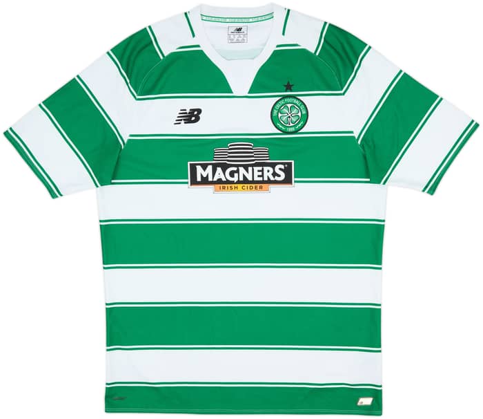 2015-16 Celtic Home Shirt - 9/10 - (XL)