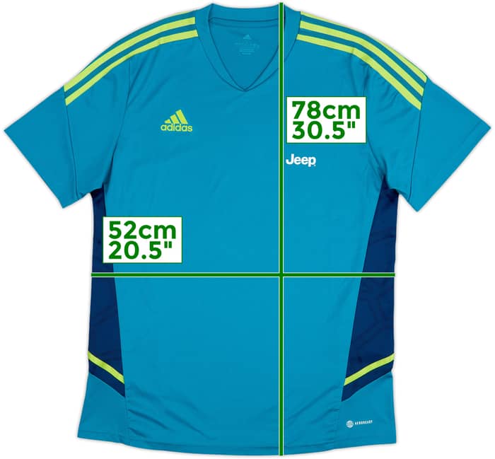 2022-23 Juventus adidas Training Shirt - 8/10 - (L)