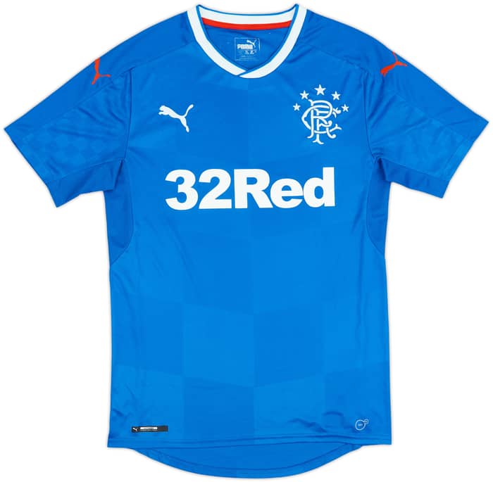 2016-18 Rangers Home Shirt - 7/10 - (S)