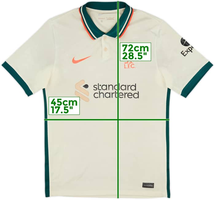 2021-22 Liverpool Away Shirt - 4/10 - (S)