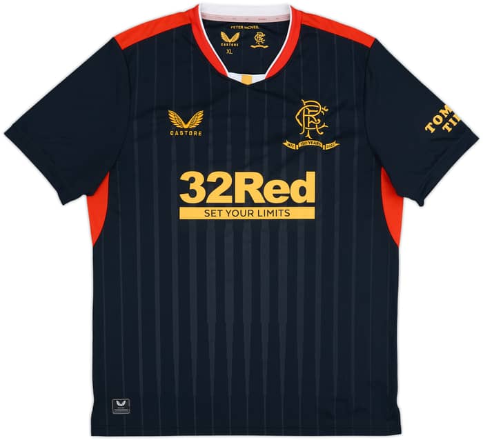 2021-22 Rangers '150 Years Anniversary' Away Shirt - 10/10 - (XL)