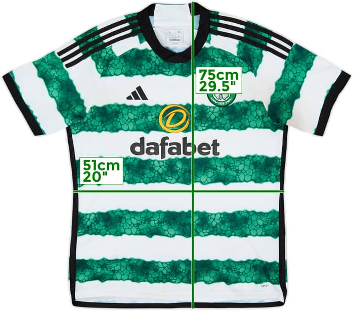 2023-24 Celtic Home Shirt - 6/10 - (L)