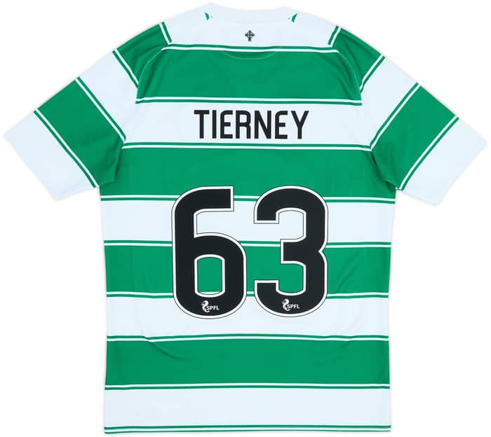 2015-16 Celtic Home Shirt Tierney #63 - 6/10 - (M)
