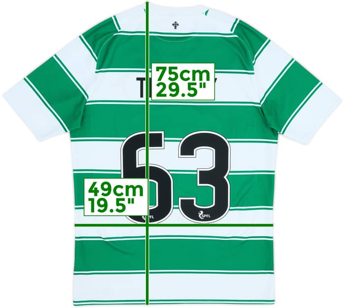 2015-16 Celtic Home Shirt Tierney #63 - 6/10 - (M)