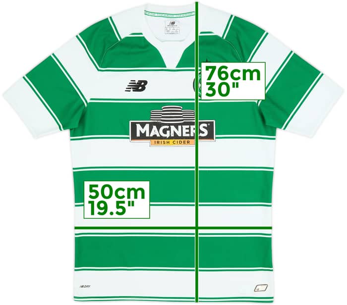 2015-16 Celtic Home Shirt - 6/10 - (M)