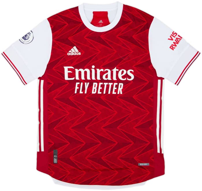 2020-21 Arsenal Authentic Home Shirt Tierney #3 - 3/10 - (M)