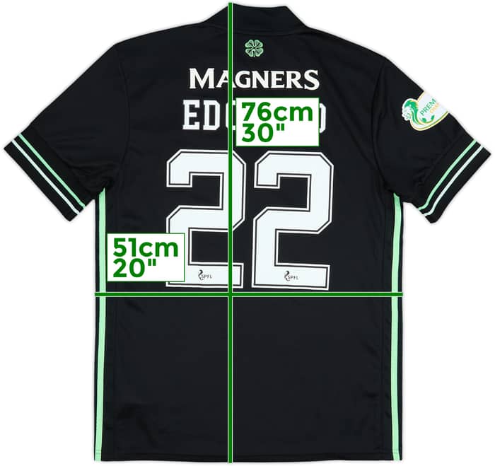2020-21 Celtic Third Shirt Edouard #22 - 7/10 - (M)