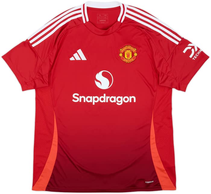 2024-25 Manchester United Home Shirt B.Fernandes #8 - 10/10 - (XL)