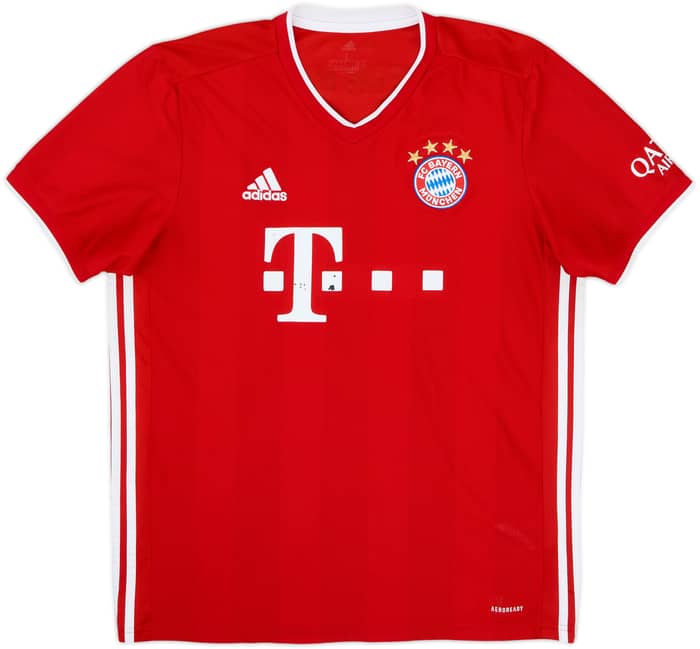 2020-21 Bayern Munich Home Shirt Lewandowski #9 - 5/10 - (L)