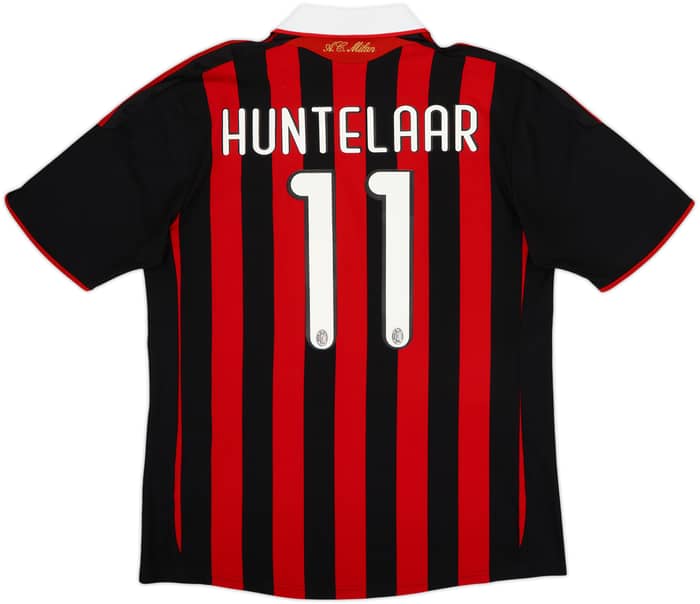 2009-10 AC Milan Home Shirt Huntelaar #11 - 5/10 - (L)