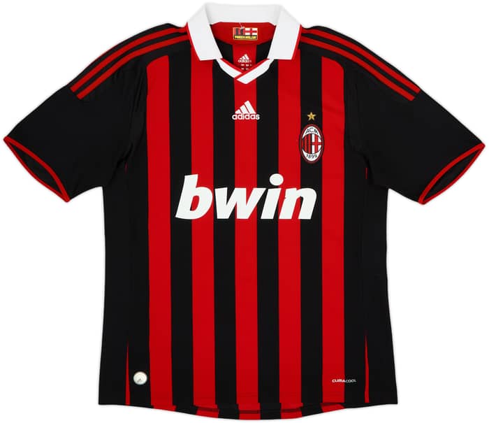 2009-10 AC Milan Home Shirt Huntelaar #11 - 5/10 - (L)