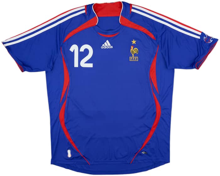 2006-07 France Home Shirt Henry #12 - 6/10 - (L)