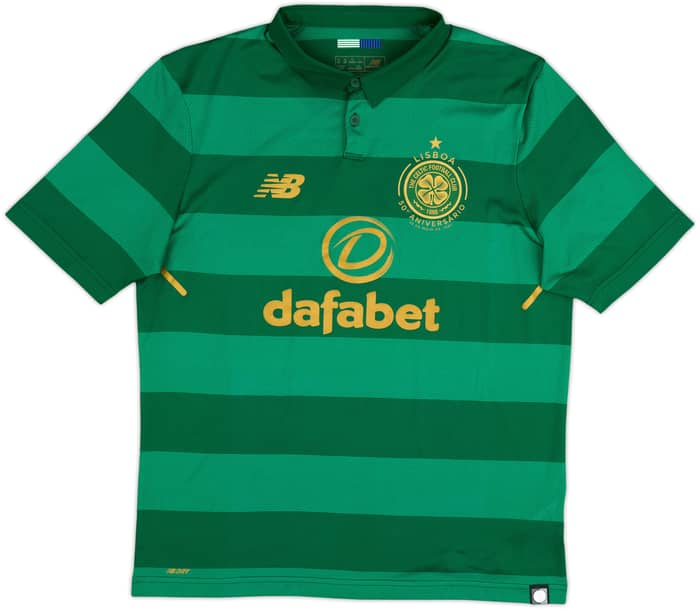 2017-18 Celtic 'Lisbon Lions 50th Anniversary' Away Shirt - 9/10 - (M)