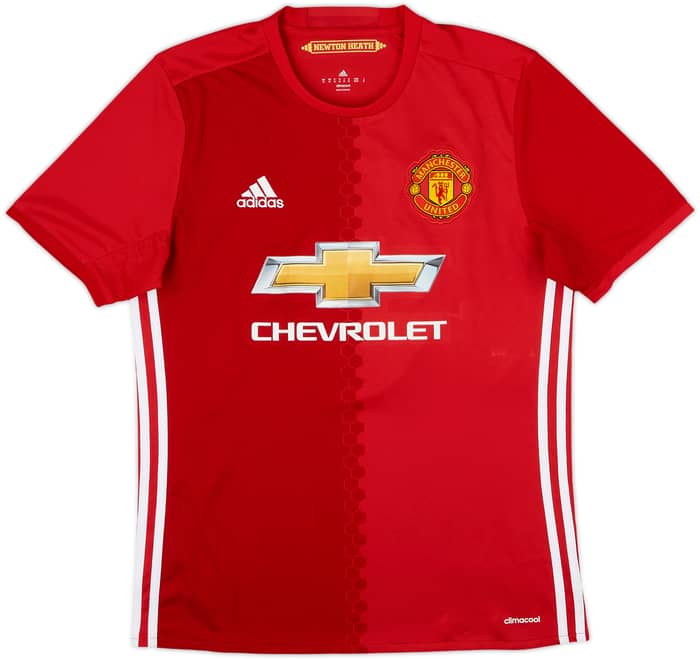 2016-17 Manchester United Home Shirt Ibrahimovic #9 - 10/10 - (M)